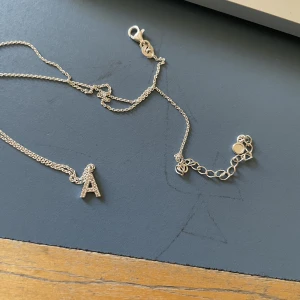 Ani halsband - Halsband från Ani- Bianca och Lovisas märke! Som nytt förutom att den lilla gröna stenen som ska sitta vid spännet har lossnat ( inget som märks när man har på sig halsbandet. Nypris 700kr
