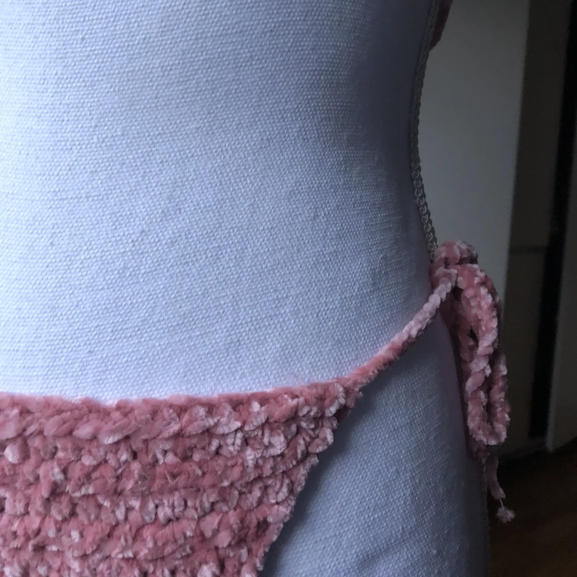 Virkad bikini i sammet - 91