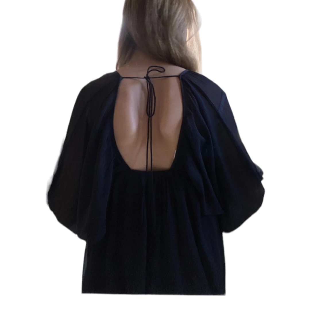 Svart klänning/blus - 91