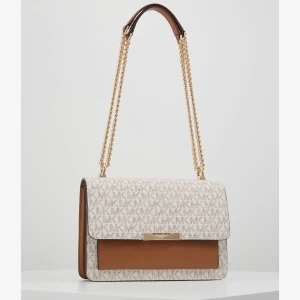 Helt ny Michael Kors Axelremsväska  - oanvänd Michael kors Gusset shoulder - axelremsväska - vanilla/offwhite 