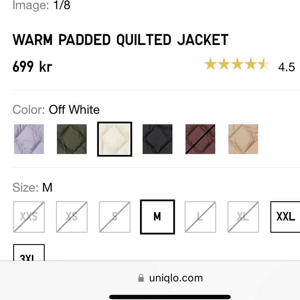 Säljer denna jacka från Uniqlo som inte kommer till användning pgr av att jag har för många jackor. Denna är helt slut såld och går inte att köpa länge. Köptes för 699kr för någon månad sedan💕Det är strl XS. Jackor.