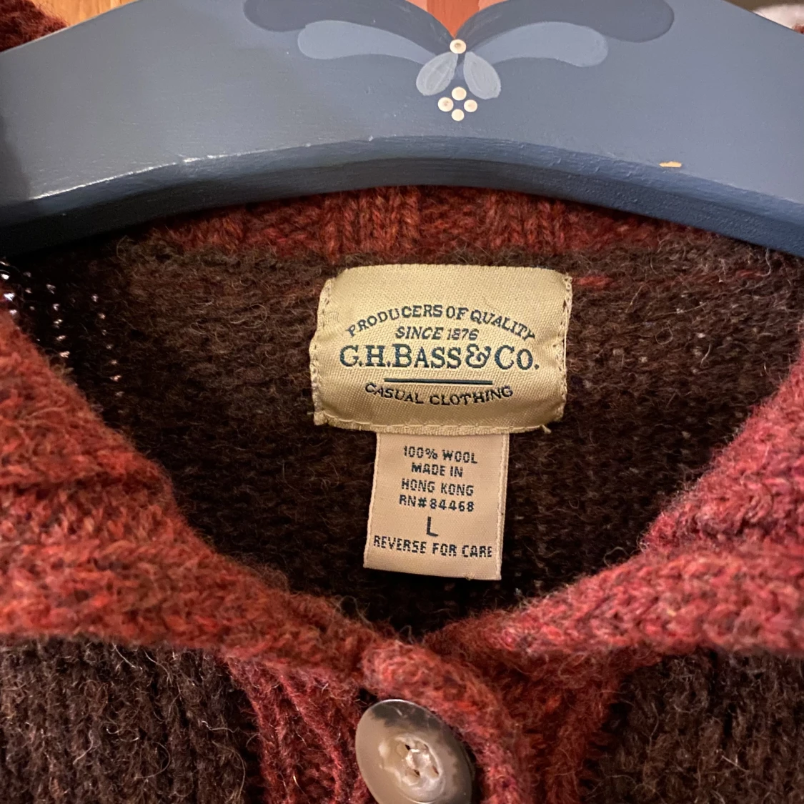 Stickad ulltröja - 90