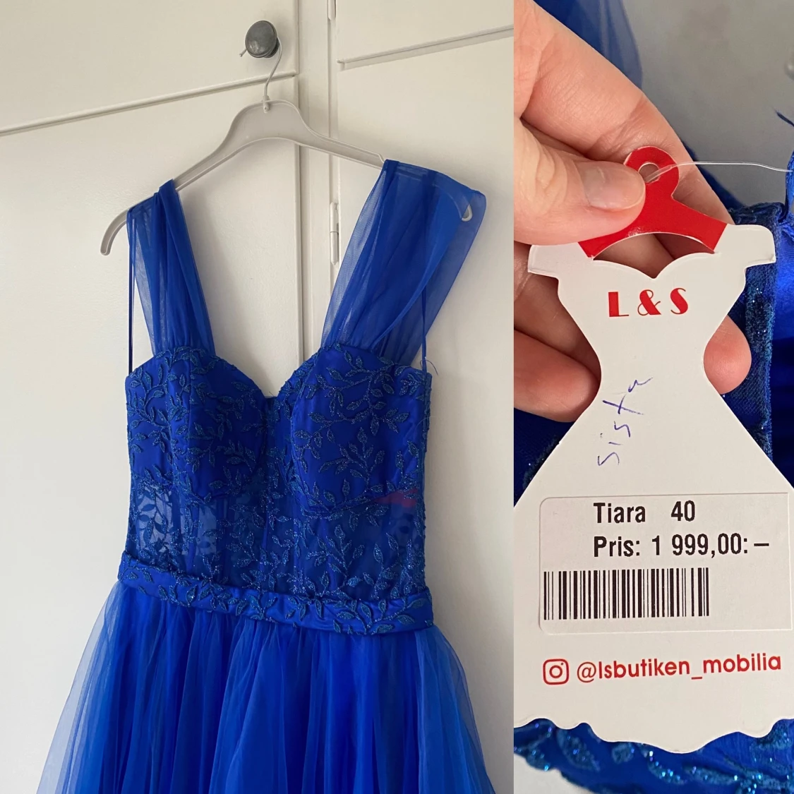 Helt ny balklänning - 90