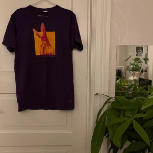 Tröja med tryck🤍 - Lila tröja med tryck. Köpt på herravdelningen. Från Vailent, storlek M. Använd ett fåtal gånger. Kan mötas i Göteborg eller skicka, köparen står för frakt.