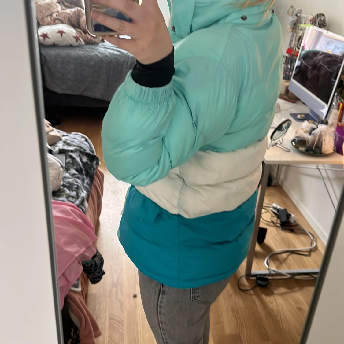 Färgglad höst vinter jacka - 90