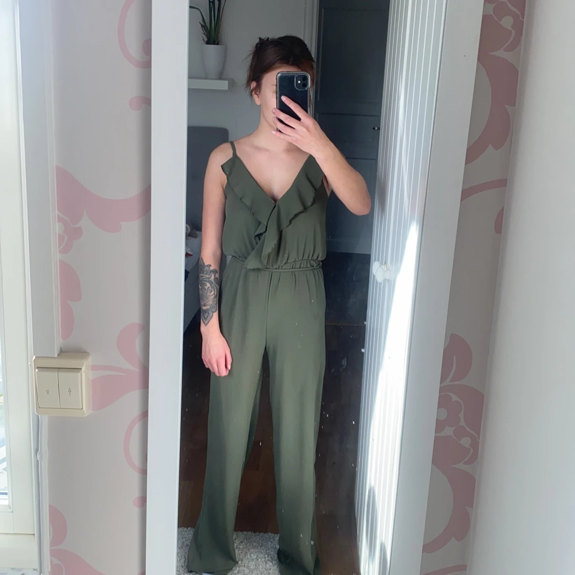 Grön jumpsuit