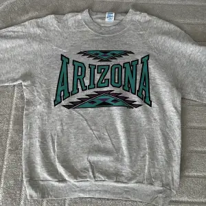 Grå Vintage Sweatshirt med Arizona tryck