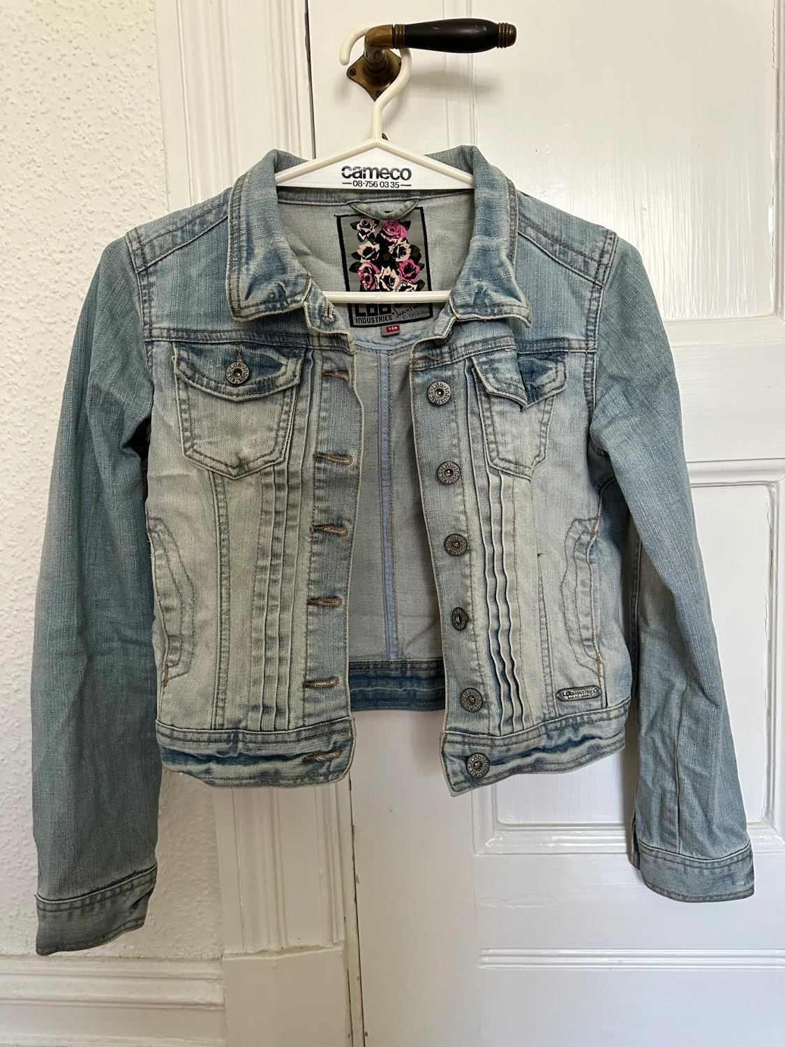 Kort jeansjacka strlk ”158”