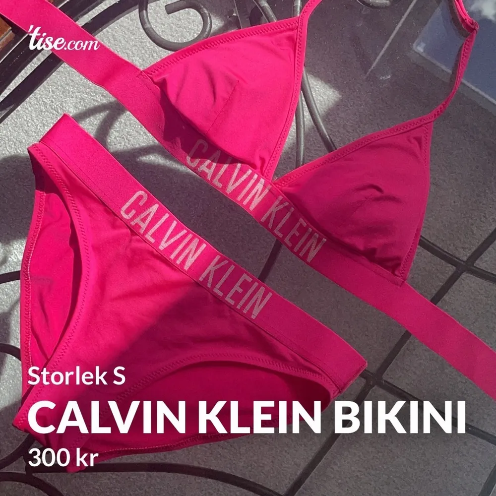 Fin bikini med uttagbara inlägg Nypris ca 800kr Säljer för 300kr. Övrigt.