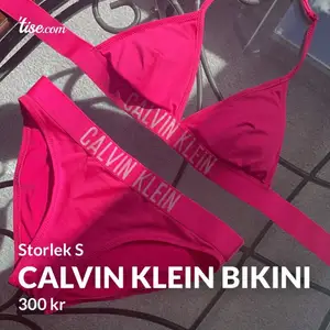 Fin bikini med uttagbara inlägg Nypris ca 800kr Säljer för 300kr