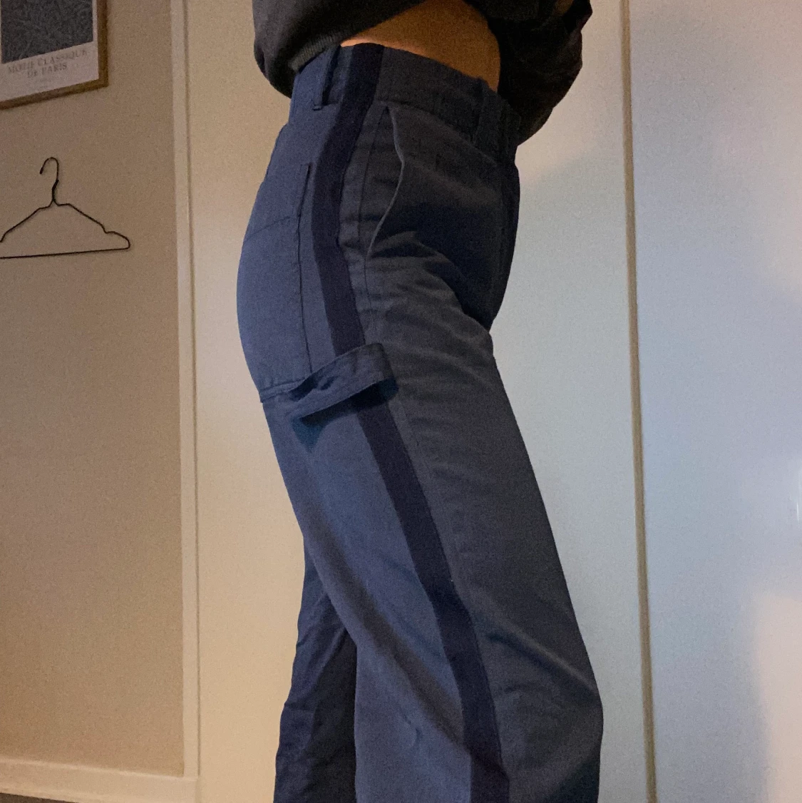 Blåa cargobyxor 😍😍 - 91