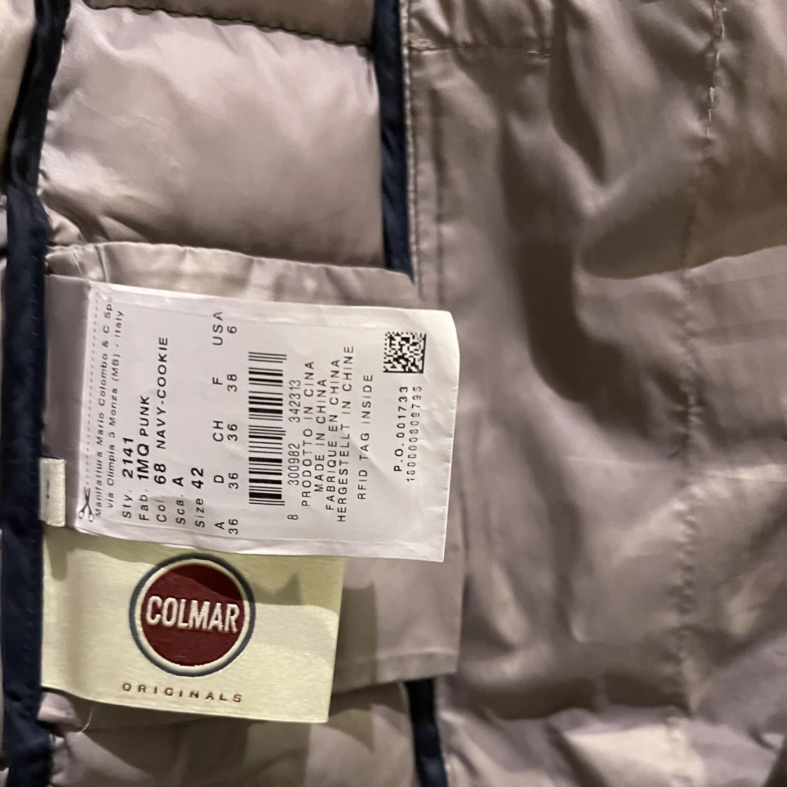 Mörkblå Colmar dunjacka  - 91