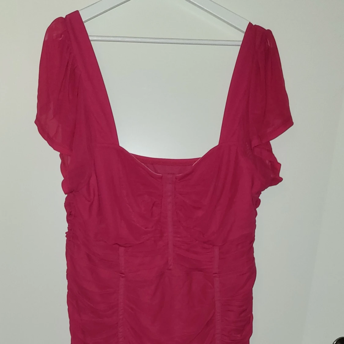 Shein röd klänning 