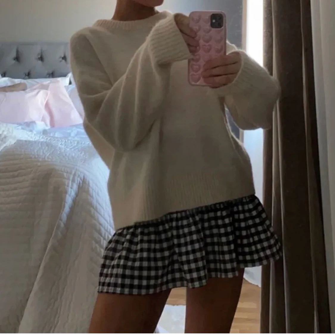 Drömmig stickad tröja