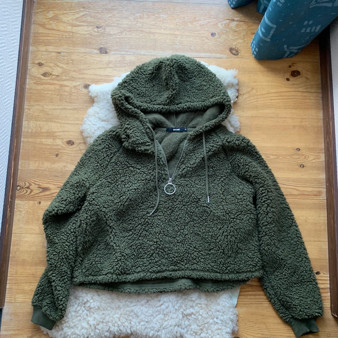 Fluffig fleece tröja