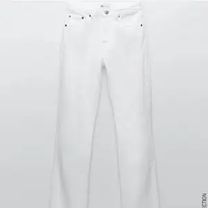 zara jeans mid rise vita som inte kommer till användning längre