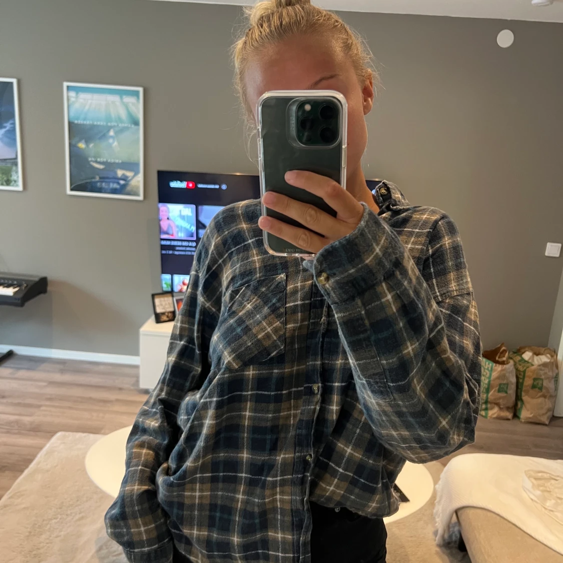 Flanell skjorta  - 90