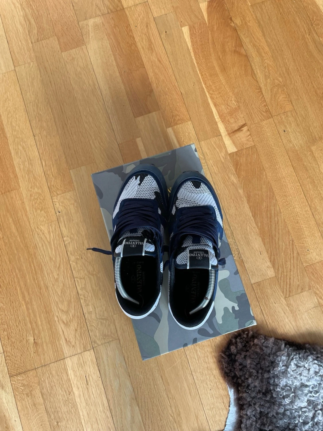 Valentino Garavani blåvita sneakers - 1