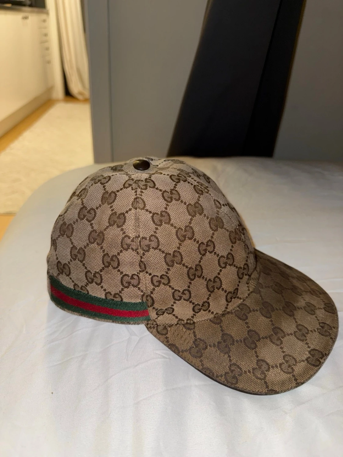 Gucci keps med GG-mönster - 3