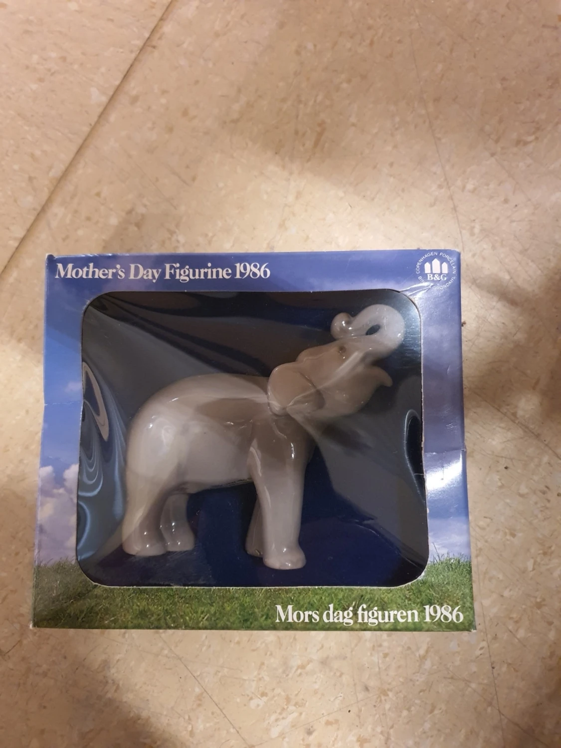 Mors dag figur elefant 1986