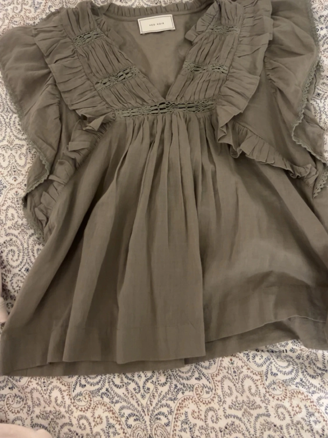 Neo noir bluse - 4