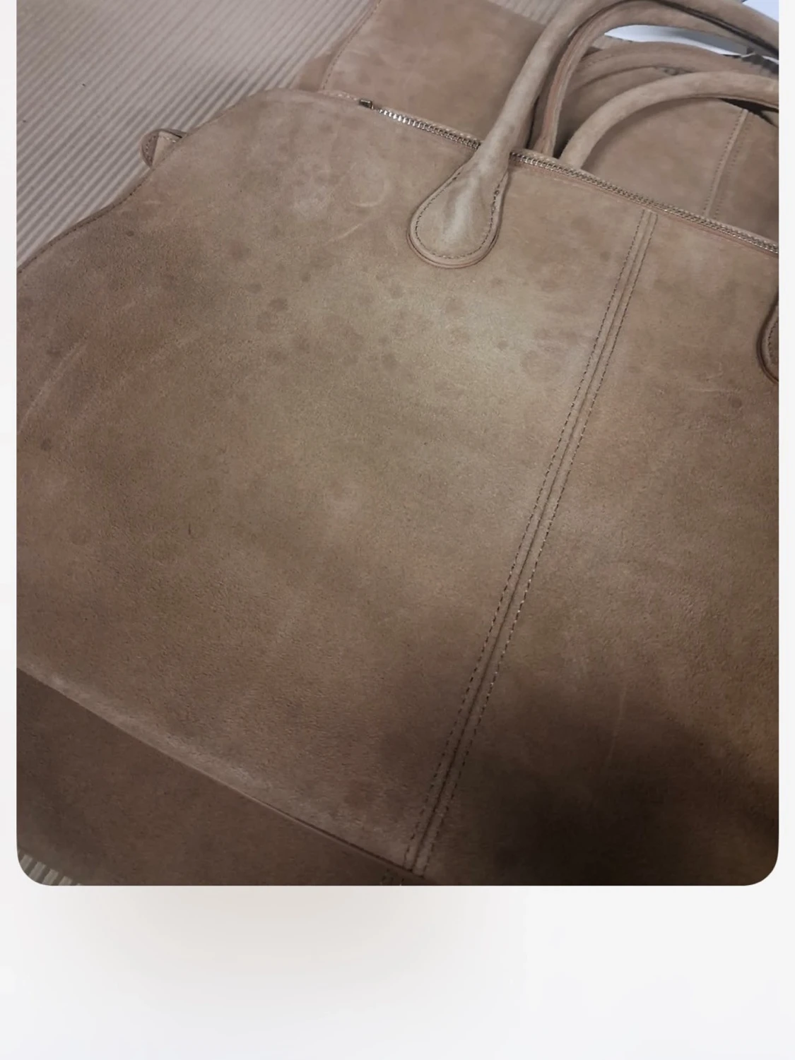 Beige mocka Totebag från NA-KD - 1