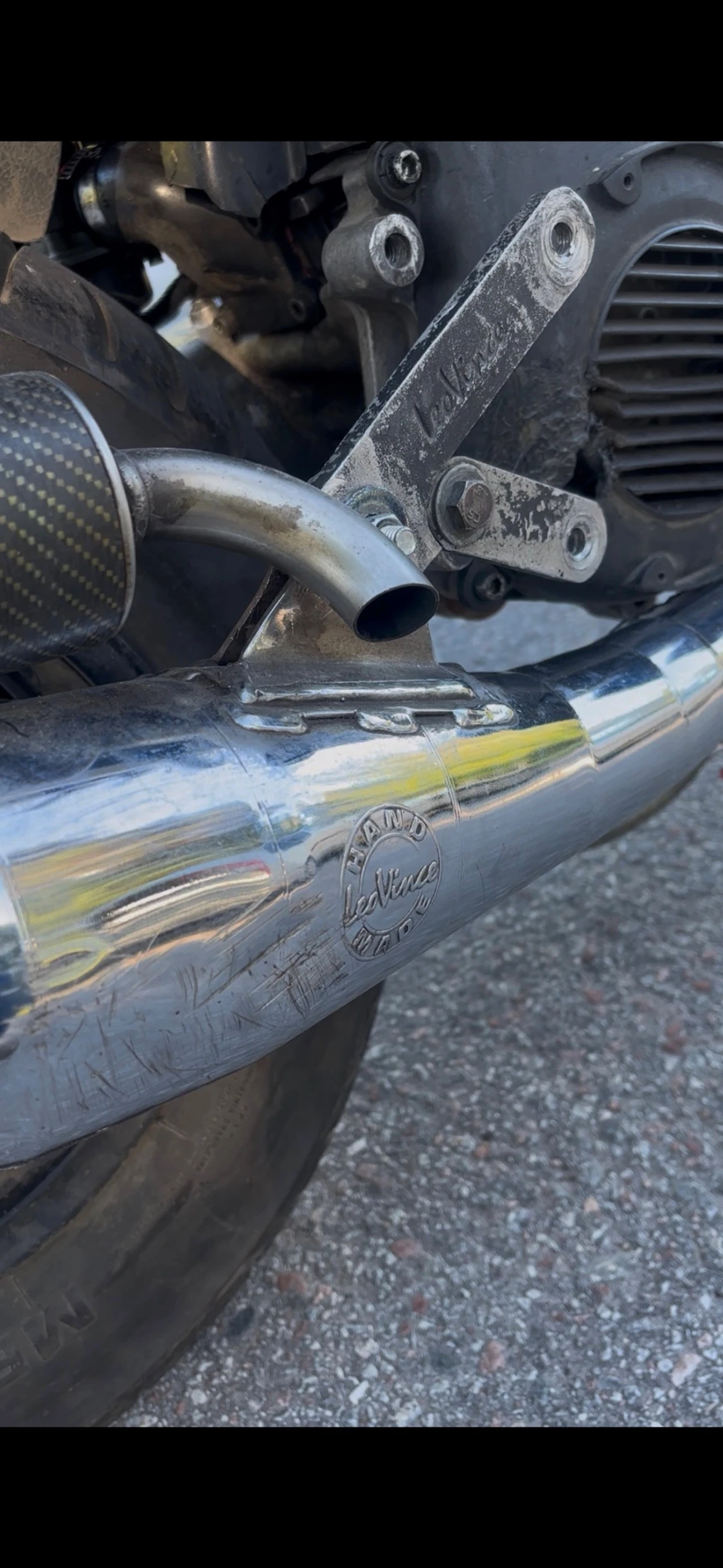 Leovince avgassystem till moped - 1