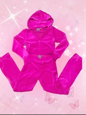 Rosa juicy couture tracksuit  - Saknar dragkedja 
