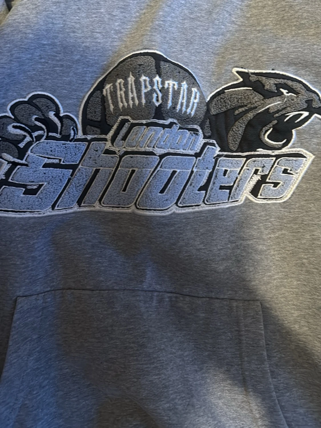 Grå Trapstar London Shooters hoodie - 1
