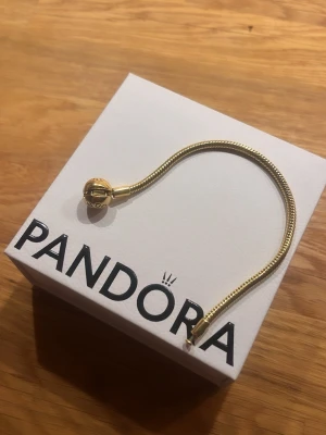 Pandora armband  - Guldplaterat armband från Pandora och kommer i original förpackning.