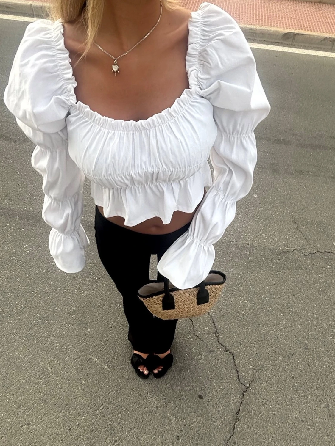 Zara topp volang  - 3