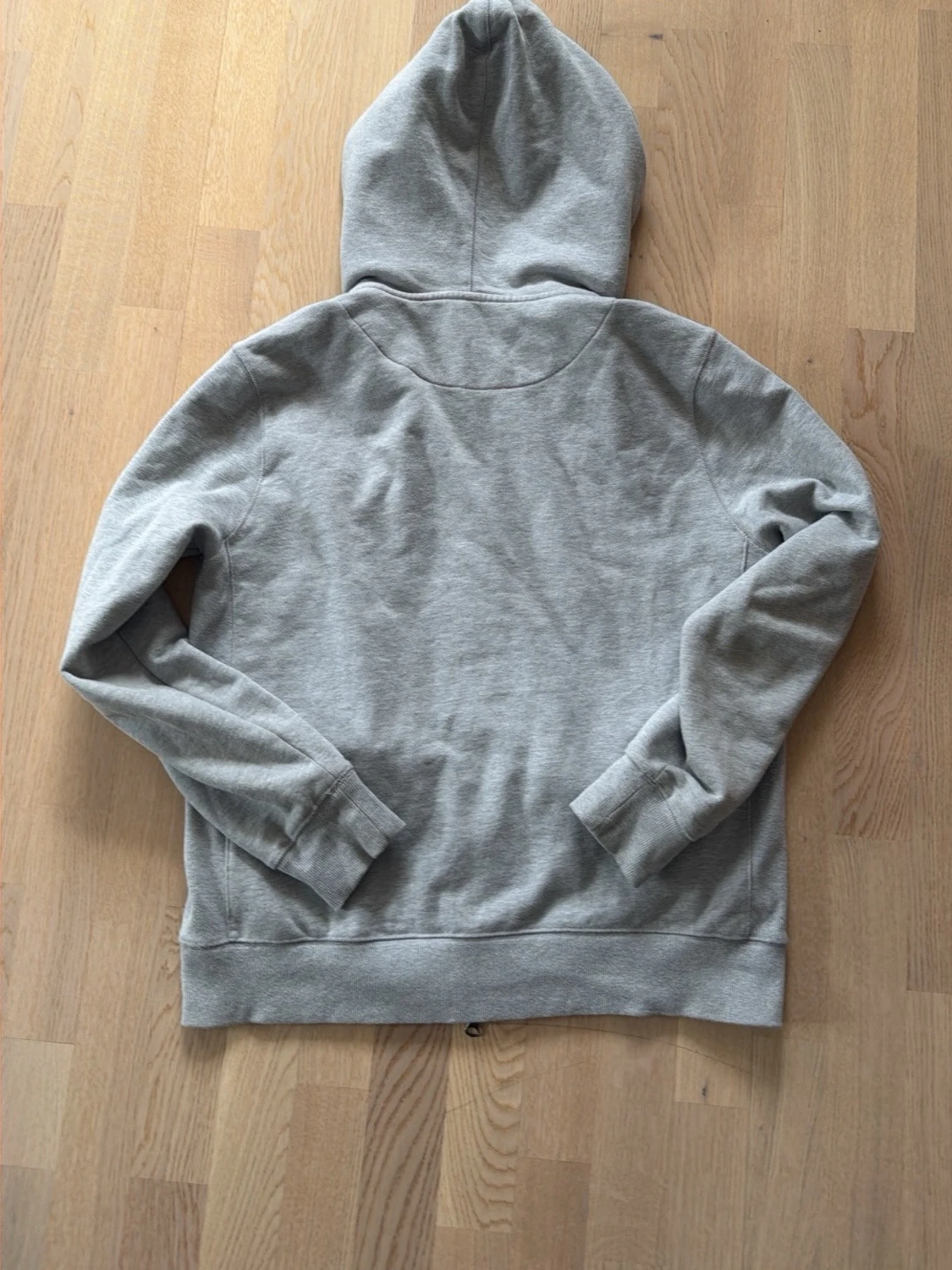 Grå zip hoodie Morris - 2