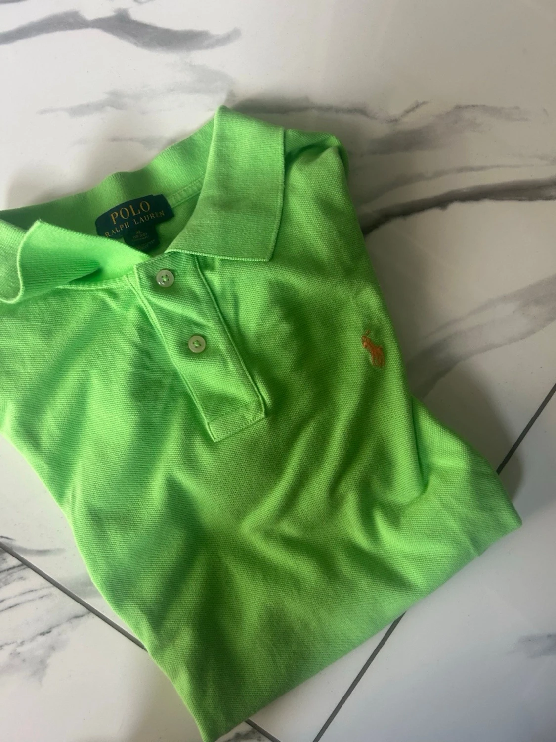 Grön pikétröja från Ralph Lauren - 3