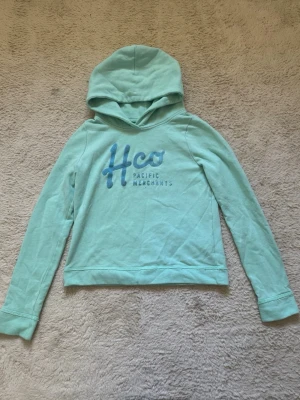 Turkos Hoodie Hollsiter  - Turkos Hoodie ifrån Hollsiter i storlek M, men är liten i storlek, skulle mer säga att de är en xs/s!      