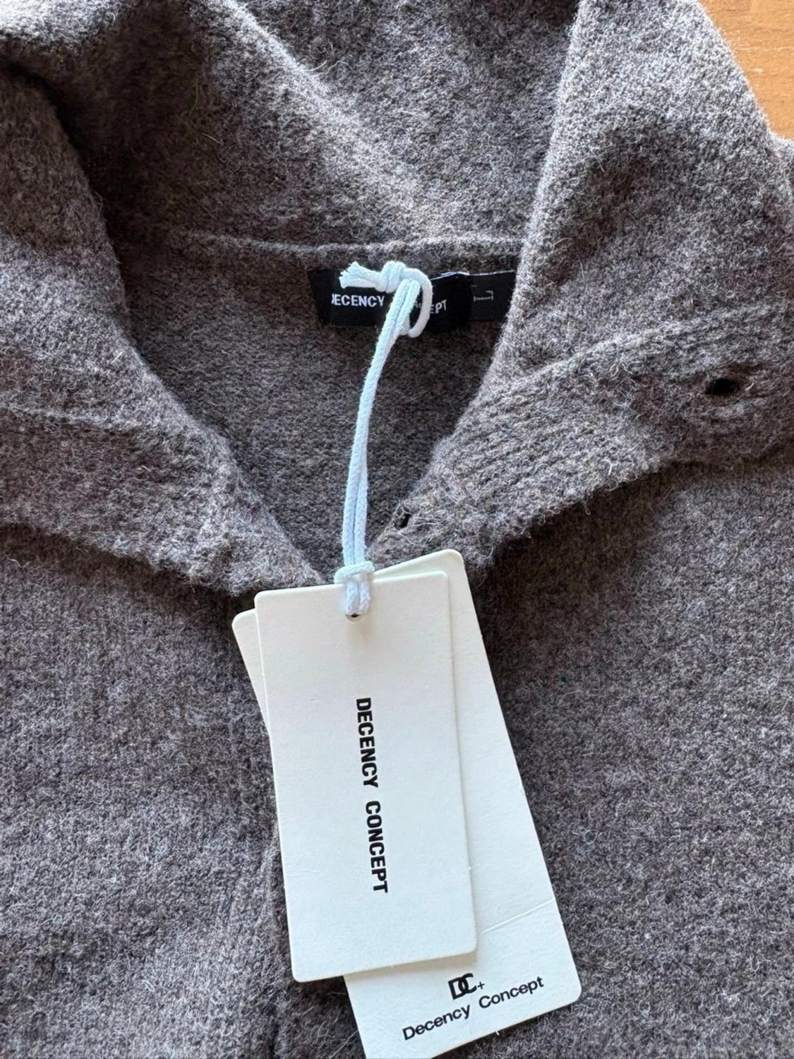 Brun cardigan Decency Concept - 2