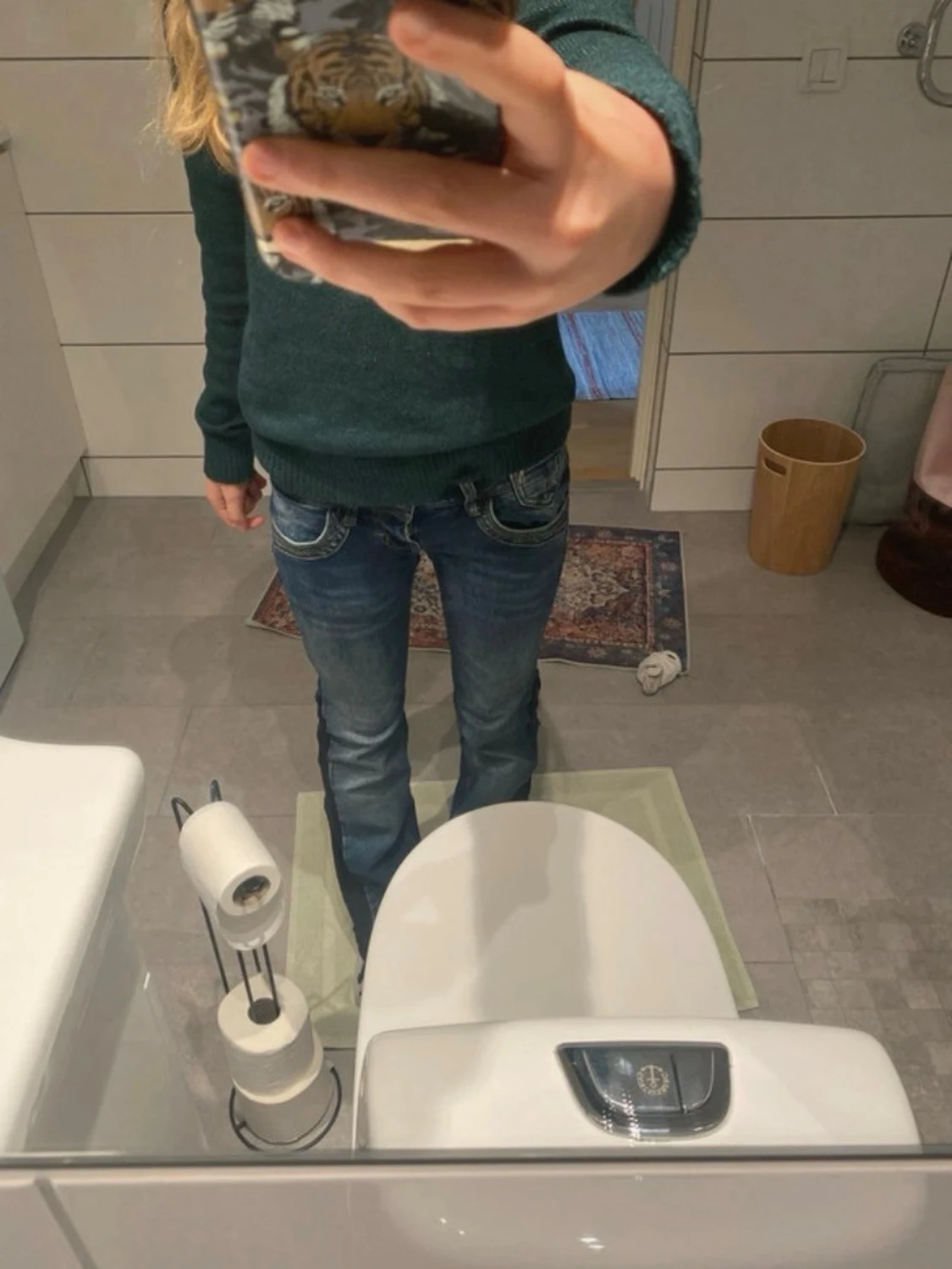 Blå bootcut jeans från LTB