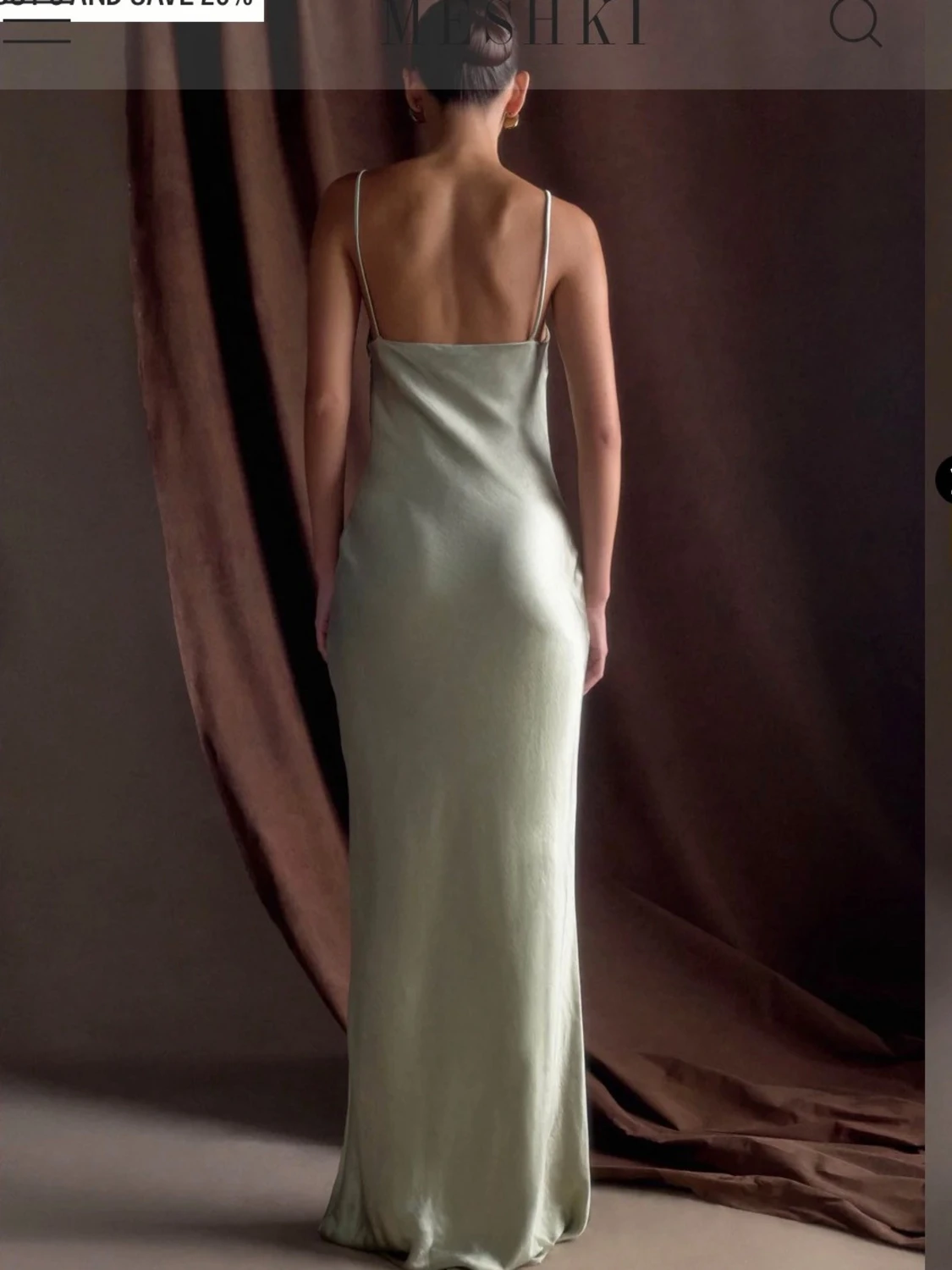 Ljusgrön balklänning  - 3