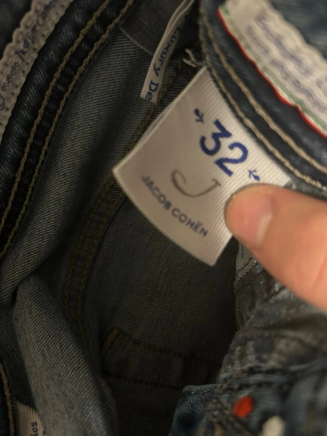 Mörkblå Jacob cohen  - 3