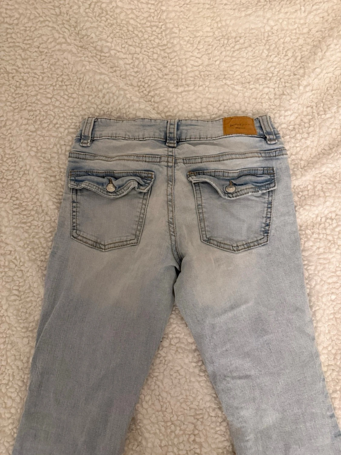 Ljusblå ripped jeans från Perfect Jeans - 2