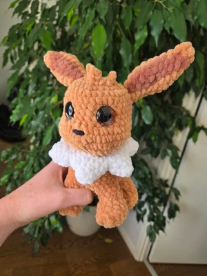Eevee Pokémon gosedjur  - Supersöt Virkad Eevee Pokémon gosedjur