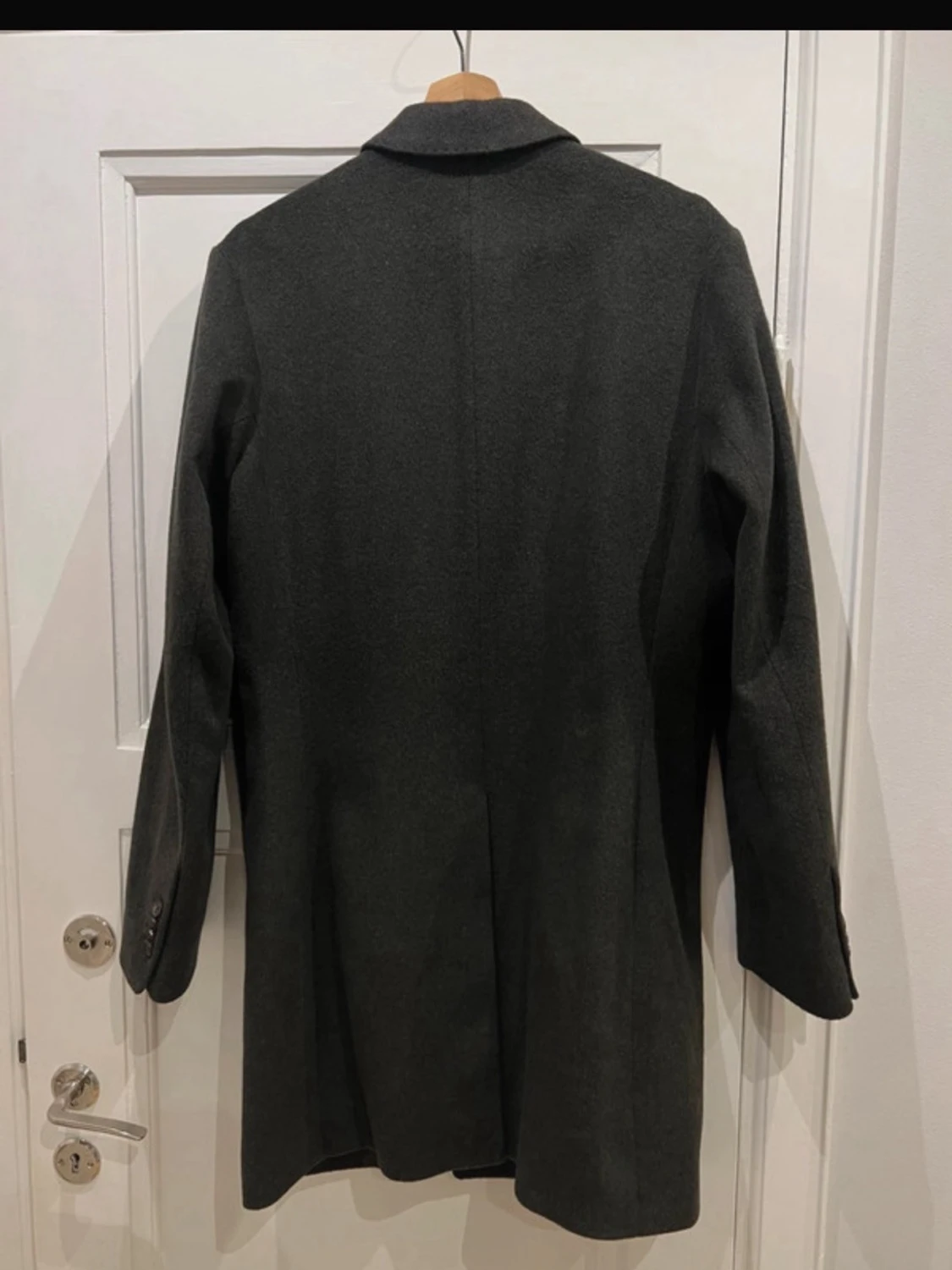 John Henric rock i ull och kashmirmix mossgrön size 48 slutsåld - 1