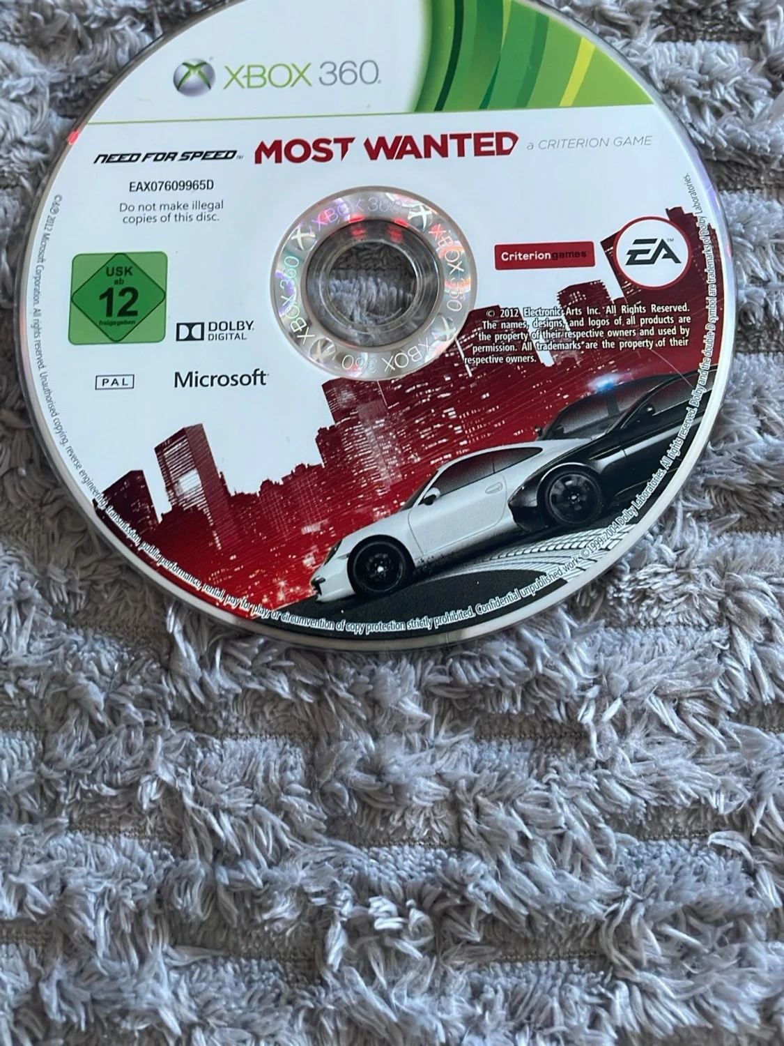 Need for Speed: Most Wanted Xbox 360