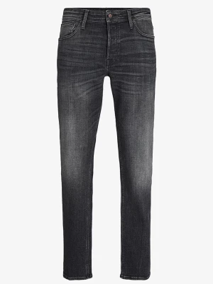 Svarta Jeans  - Snygga svarta jeans i tapered fit från Jack & Jones