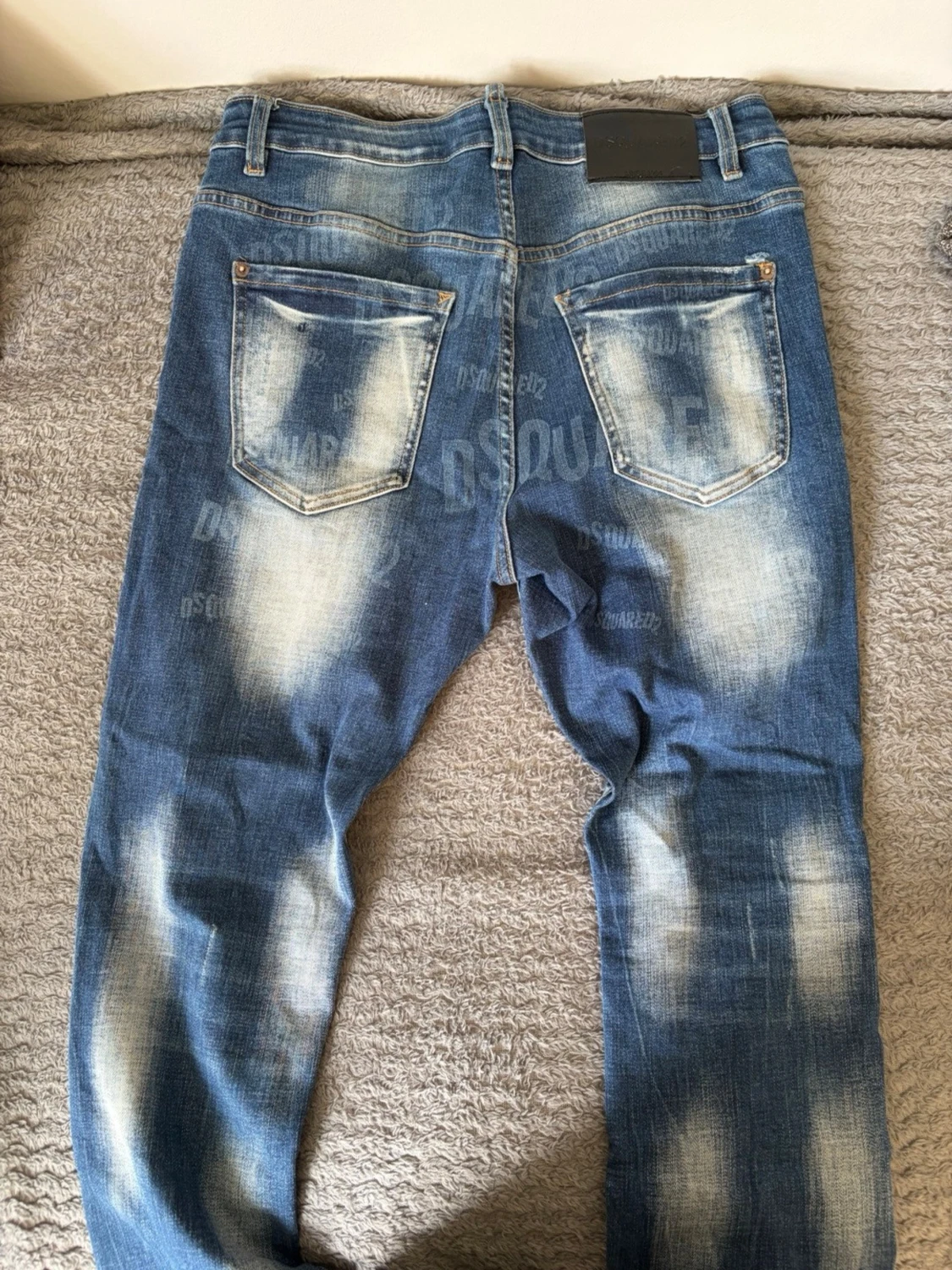 Blå distressed jeans från Dsquared2 - 1