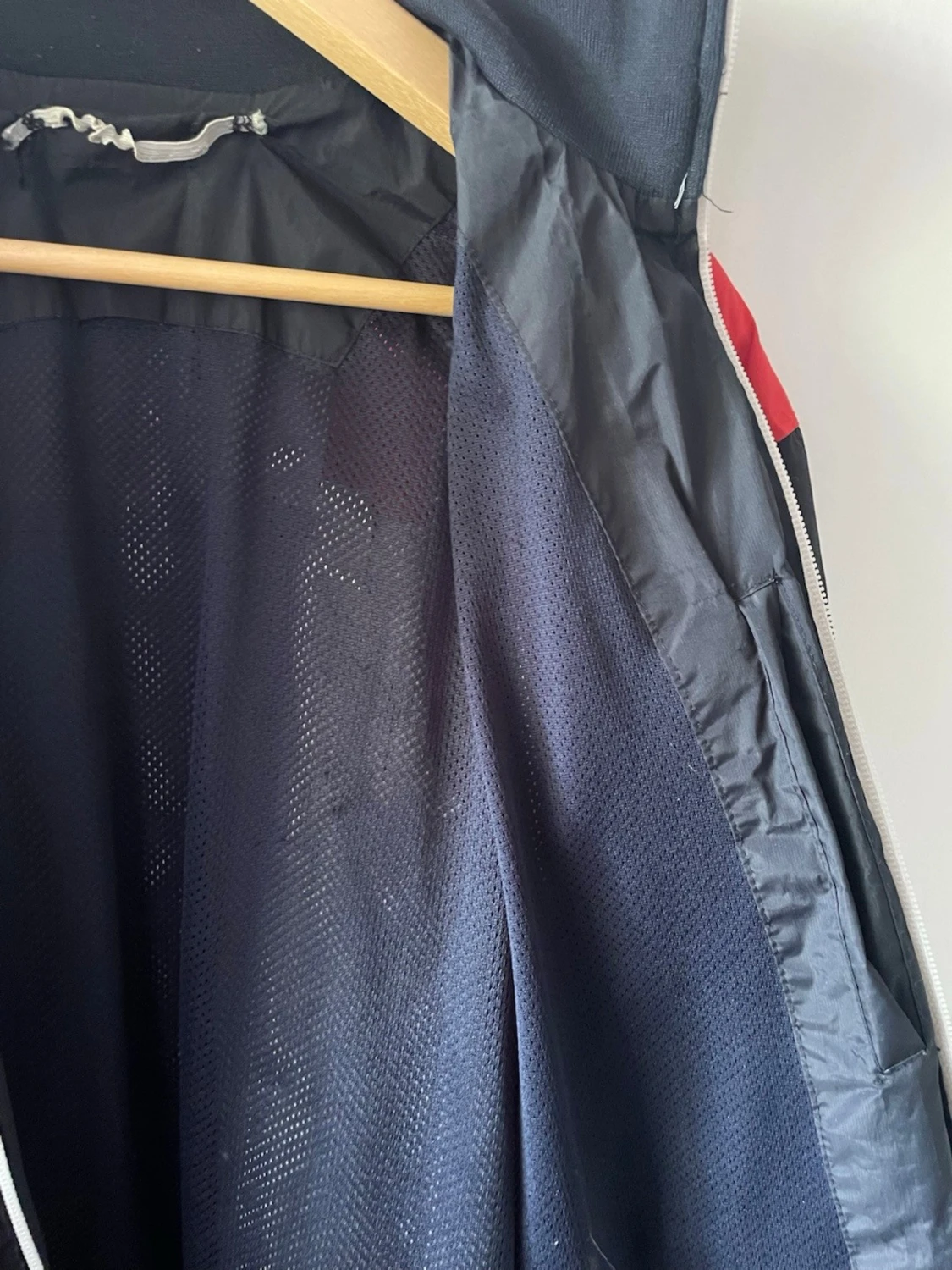 Ralph Lauren vindjacka röd/svart - 3