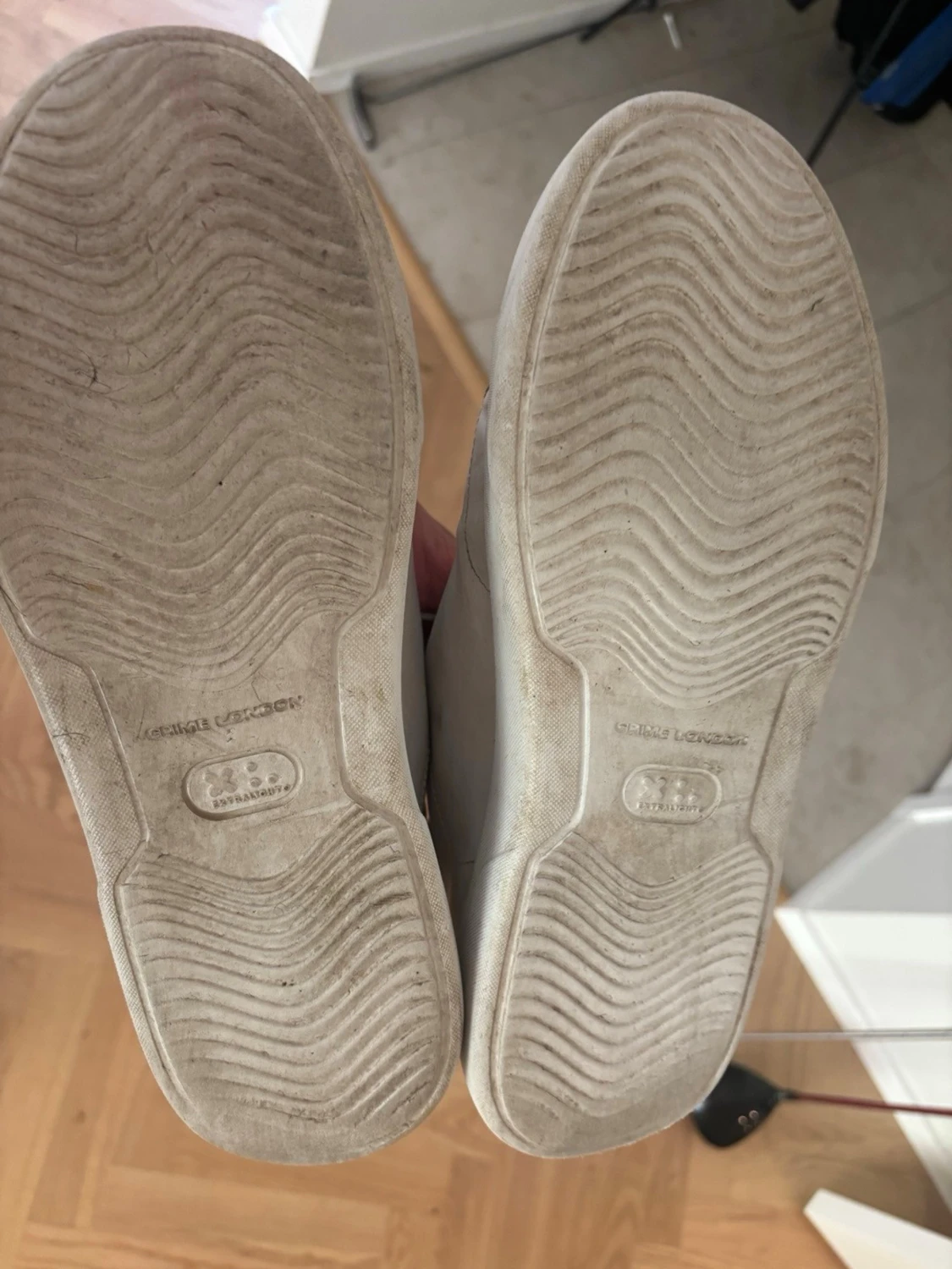 Vita sneakers från Crime london - 4