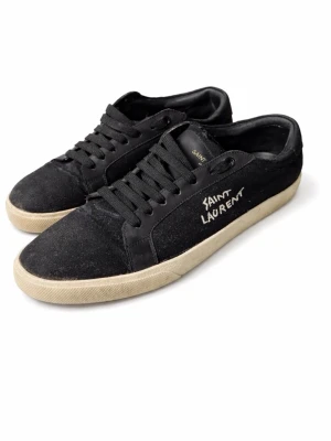 Svarta Saint Laurent sneakers - ysl skor pris ej hugget i sten