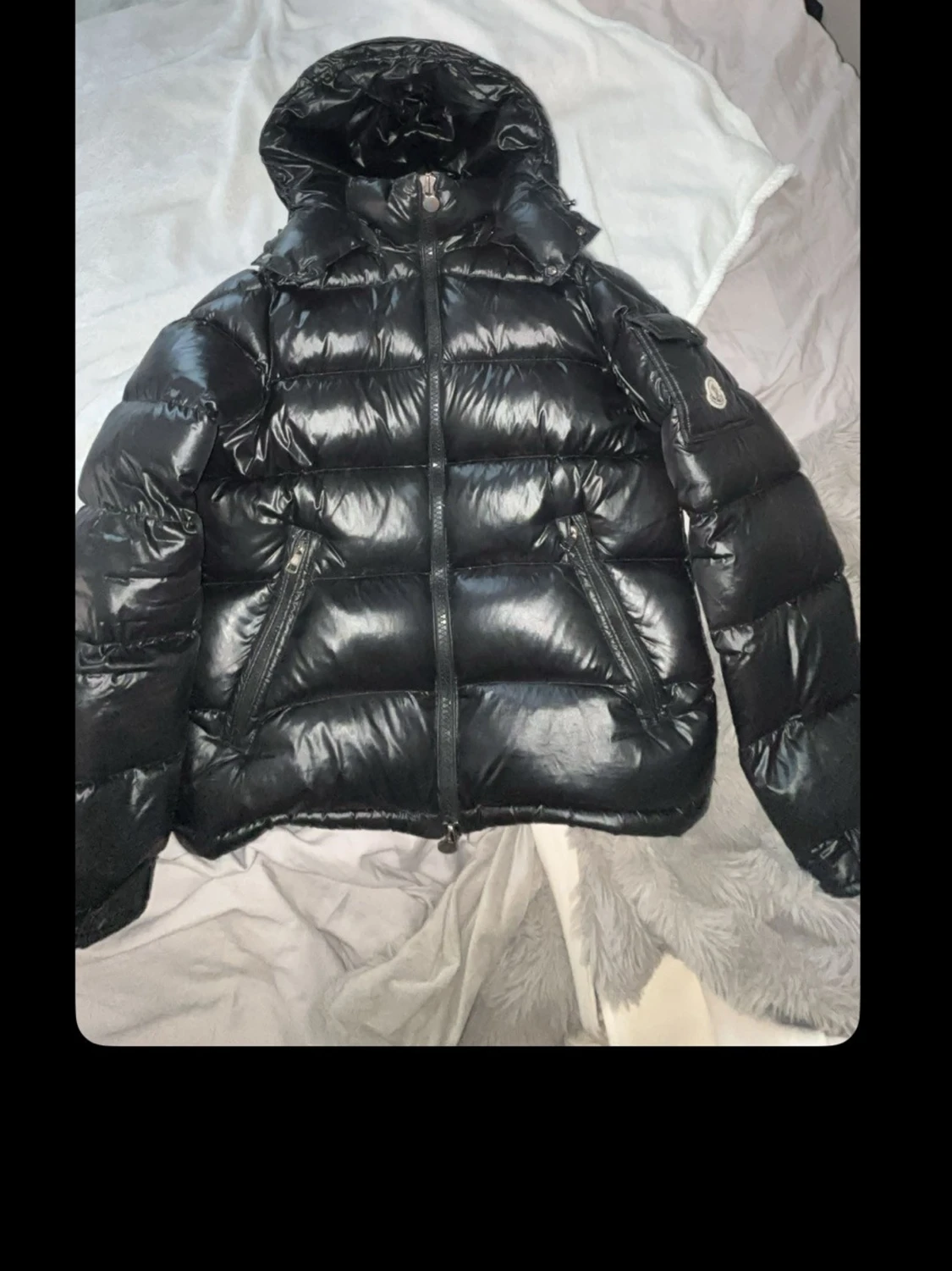 Svart dunjacka från Moncler - 4