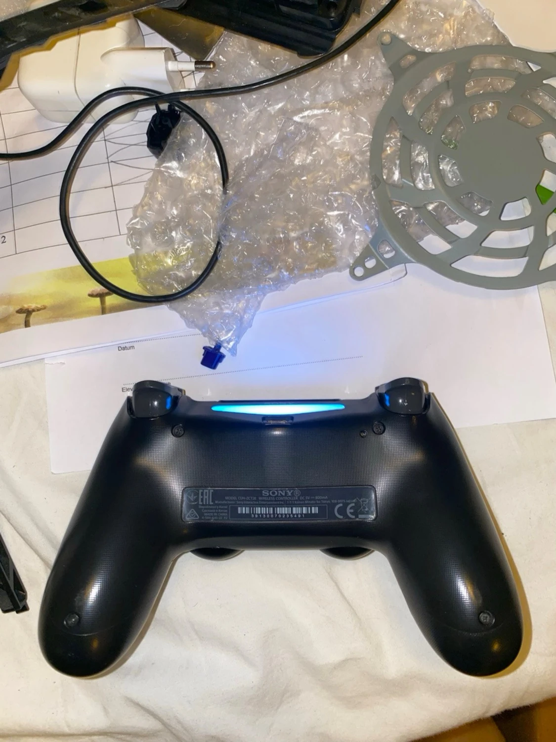 PS4-kontroll V2 – Uppgraderad Hall-effect joystick, maximal precision! - 1