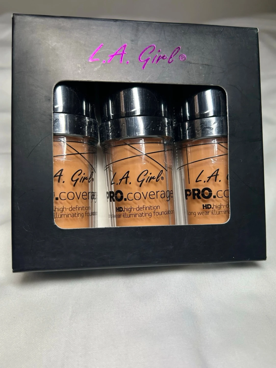 L.A. Girl PRO.coverage foundation set